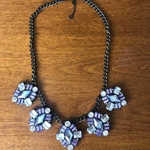 Baublebar purple necklace